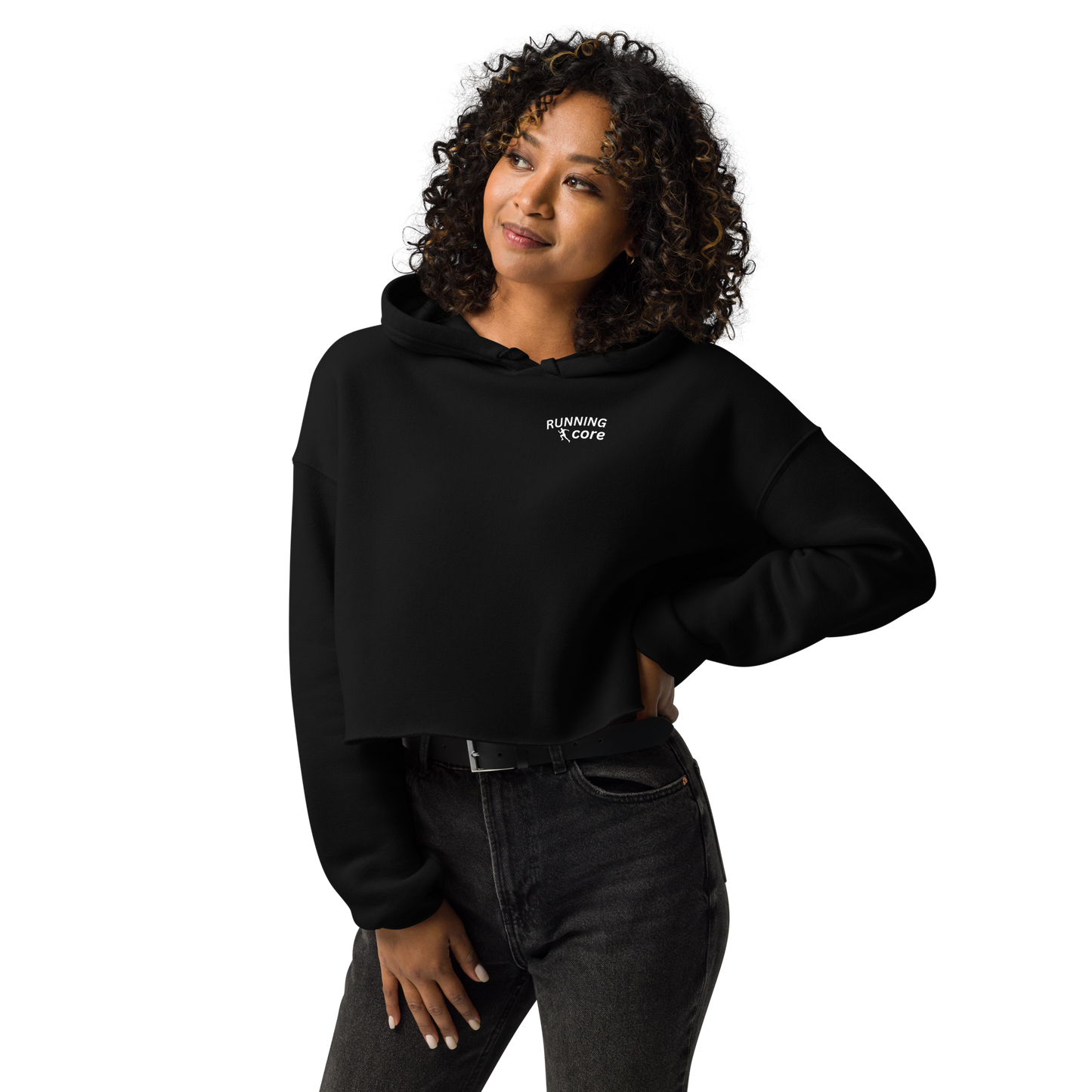 Running Core Crop Hoodie